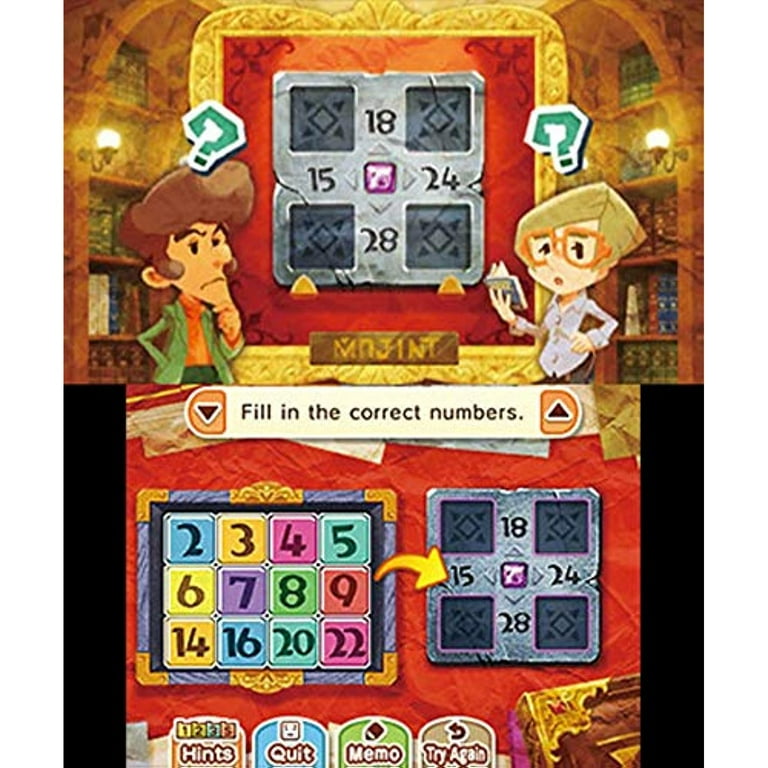 Professor layton mystery journey hot sale 3ds