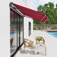 thumbnail image 6 of Patio Awning Canopy Retractable Deck Door Outdoor Sun Shade Shelter, 6 of 6