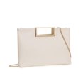 thumbnail image 2 of Bolso de mano Charming Tailor Fashion de piel sintética para mujer, color crema, 2 of 7
