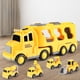 thumbnail image 5 of Juguetes de piscina, juguetes para bebés, juguetes para niños pequeños, camión con doble almacenamiento, luces musicales, coche de juguete de ingeniería, coche de juguete para niños y niñas, regalo, c, 5 of 5