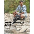 thumbnail image 2 of Wrangler Men's Long Sleeve Plaid Outdoor Utility Shirt, 2 of 7
