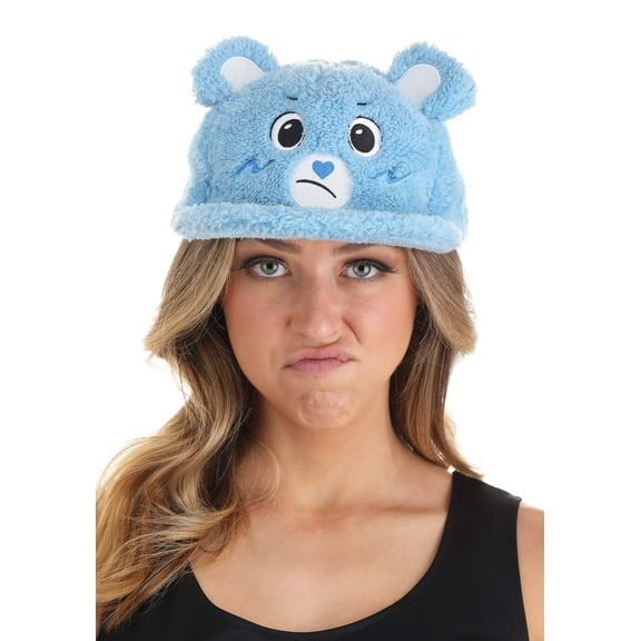 Grumpy Bear Care Bears Fuzzy Cap