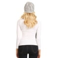 thumbnail image 2 of Sakkas Coline Soft Heather Chunky Cable knit Hat and Scarf Set Warm Cozy Winter - Gray - One Size Regular, 2 of 5