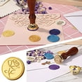 thumbnail image 3 of Sello Ornamental SELLE CABEZA SUMINADORES CERA para Invitaciones Boda, 3 of 6