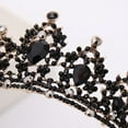 thumbnail image 2 of FONDOTIN Elegant Black Crystal Bridal for Wedding, Engagement, Party Hair Accessories and Special Occasions, 2 of 8