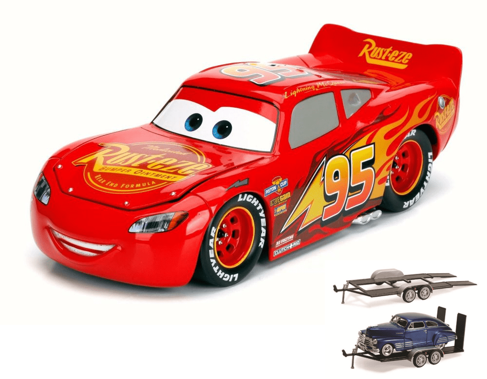 Diecast Car & Trailer Package - Disney Pixar CARS 3 Classic