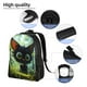 thumbnail image 5 of Balery Cute Big-Eyed Black Cat Mochila - Mochila Estilosa y Duradera para Laptop de 15 Pulgadas con Tela Oxford Impermeable, 5 of 8