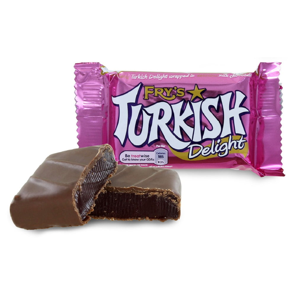 Fry's Turkish Delight British Chocolate Bar x 12