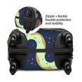 thumbnail image 4 of Naloa Sloth with Donuts Elastic Suitcase Protector, Travel Suitcase Protector Cover Fits 18-32in Suitcase - Medium, 4 of 9