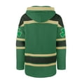 thumbnail image 3 of Men's '47  Kelly Green Detroit Red Wings St. Patrick's Day McLucky Superior Lacer Pullover Hoodie, 3 of 3