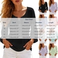 thumbnail image 3 of AloohaidyvioNo Boundaries Women's Long Sleeve Tops Casual Loose Soft Fall V Neck Shirts, 3 of 8