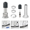 thumbnail image 3 of Reliability Bicycles Valves Adapter Set Convenient Flexible Bike Valves Adapter for Cyclists and Repair Needs, 3 of 8