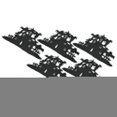 thumbnail image 4 of 5PCs Halloween Ornement Porte Pendentif Fête Fournitures Feutre Moderne Simple Château en Forme, 4 of 8