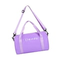thumbnail image 3 of Bolsa de baile para niñas, ideal para llevar accesorios bonitos, multifunción, para viajes, gimnasio, fin de semana o gimnasia. Púrpura, 3 of 8