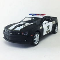 5" Kinsmart 2014 Chevrolet Camaro Police Car 1:38 Chevy Cop Diecast Model