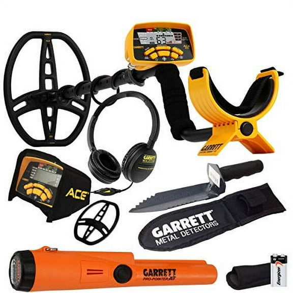 Garrett ACE 400 Metal Detector Pro-Pointer AT Pinpointer & Edge Digger