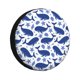 thumbnail image 1 of Fotbe Whale Funda de Llanta de Repuesto con Estampado, Engrosada, Ajuste Universal para Jeep, Remolque, RV, SUV, Camión-16 inch, 1 of 6