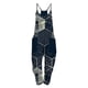 thumbnail image 2 of ICHUANYI Clearance Women Casual Boho Print Pocket Romper Long Playsuit Strap Sleeveless Jumpsuit(Navy, S) ICHUANYI WER2023080812875, 2 of 4