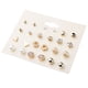 thumbnail image 4 of Juego de Aretes de Cristal Sunnimix para Mujer y Niña Oro, 4 of 8