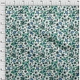 thumbnail image 3 of oneOone Polyester Lycra Dusty Teal Green Fabric Florals Sewing Fabric By The Yard Printed Diy Clothing Sewing Supplies 56 Inch Wide, 3 of 4
