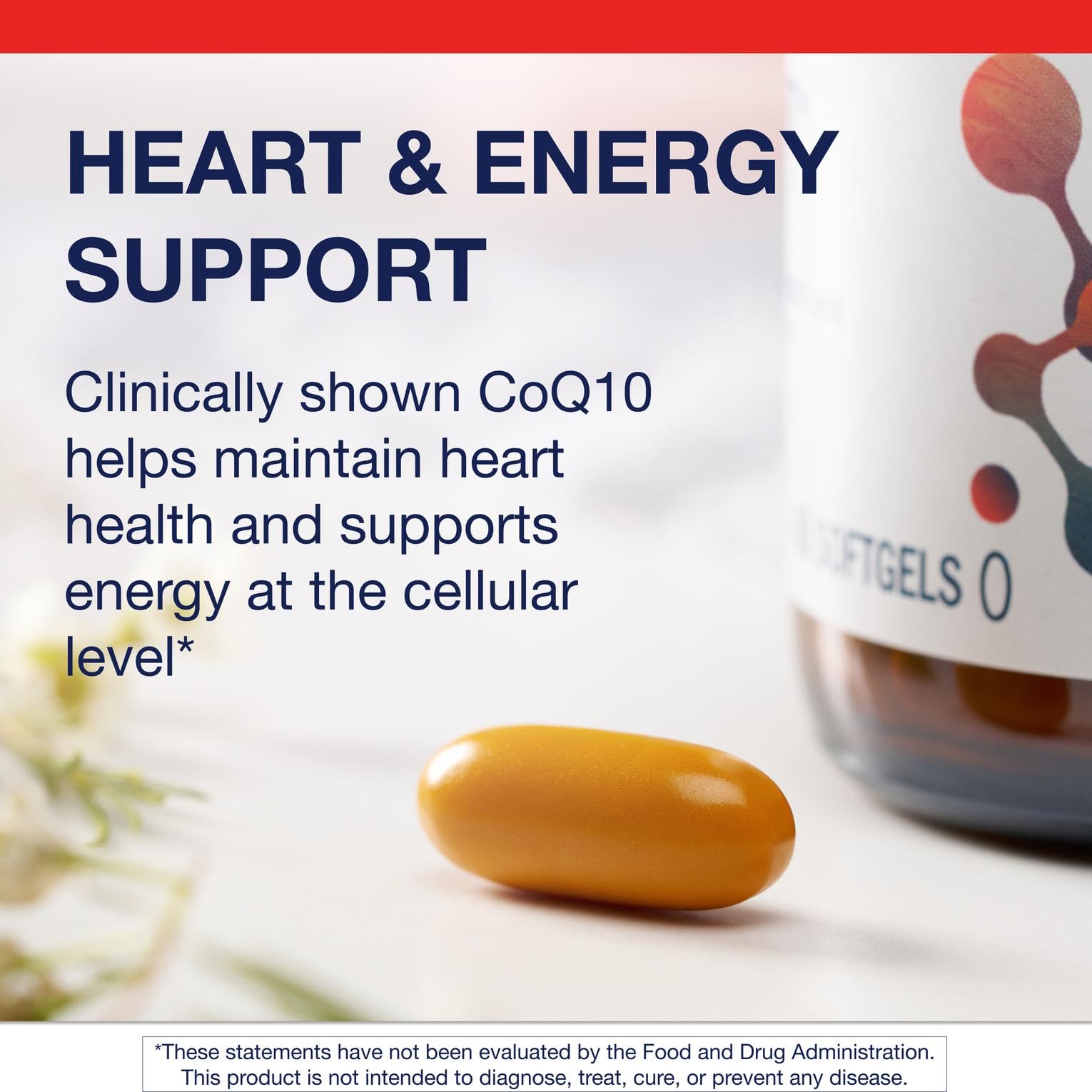 Metagenics CoQ10 ST-200 mg, Highly Absorbable 200 mg Coenzyme Q10 Supplement to Help Support Energy Production and Cardiovascular Function - 60 Count