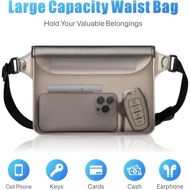 Waterproof Fanny Pack Waterproof Phone Pouch with Waist Strap
