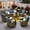 Denim Blue, variant on Ovios 5 Pieces Patio Furniture Set Outdoor Conversation All-Weather Rattan Sectional Sofa with Swivel Chairs & Solar Light Table