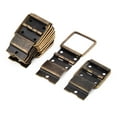thumbnail image 5 of Uxcell Box Case Retro Style Positioning Support Hinges Bronze Tone 45 x 28mm 10 PCS, 5 of 5