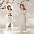 thumbnail image 6 of thovorrnl Sympathy Gifts for Women, Memorial Cardinal Decor, Hand-Painted Red Bird Figurine for Loss of Loved One, Comfort Gift, 5.3" Home Decoration, 6 of 9