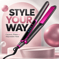 thumbnail image 7 of Suproot® Hair Straightener Flat Iron, 2 in 1 Ceramic Flat Iron for Hair Straightening and Curling, Infrared Hair Straightener with Negative Ions, Adjustable Temperature, Dual Voltage Hair Styling Too, 7 of 7