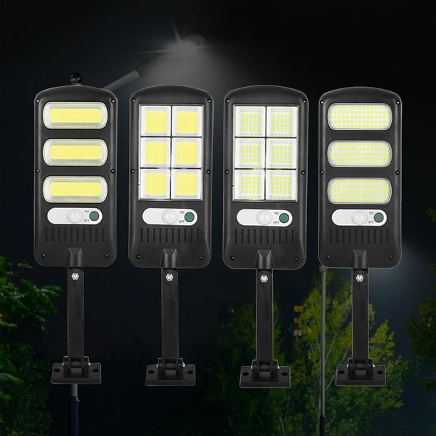Xihbxyly Farolas Solares con Sensor de Movimiento, Ángulo Ajustable de 120°, Material Abs Resistente a La Intemperie, para Jardín, Patio y Camino, Fácil Instalación, Tamaño 36 X 9,9 X 6 Cm