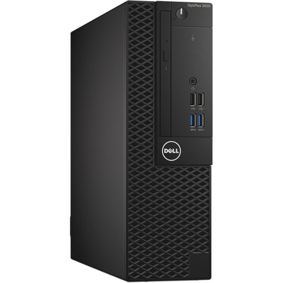 Restored Dell Optiplex 3050 SFF Intel Core i3 6th Gen 8GB DDR4 RAM 128GB SSD Windows 10 Pro Integrated Intel® HD Graphics 510/530 Desktop Computer (Refurbished)