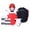 Other, variant on Almencla Karate Sparring Gear Set Chest Guard Headgear for Grappling Muay Thai Karate Height 160 to 170cm