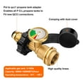 thumbnail image 3 of Pengug Propane Tank Gas Gauge Pressure Meter Indicator for 5-100lb BBQ Grill RV Camping, 3 of 6