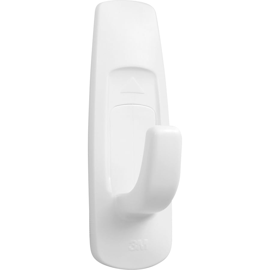 Command, MMM170016ESBG, Strip Adhesive Hooks, 12 / Bag, White