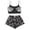 R111-Black, variant on RMGVDSD Women's Skeleton Print Cami Pajama Sets Top Shorts Set, Spaghetti Strap Crop Tank Tops with Bottoms, Halloween Pajamas 2 Piece Soft Comfy Sleepwear