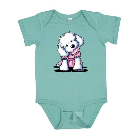 

Inktastic Maltese Girl in Pink Gift Baby Girl Bodysuit