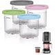 thumbnail image 1 of Ice Cream Pints, Ice Cream Containers With Lids Replacements For Ninja Creami Pints, Compatible For Nc301 Nc300 Nc299amz Series Ice Cream Maker, 1 of 5