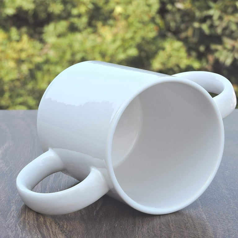 T Handle Coffee Mugs :: easy to hold arthritis drinking cup