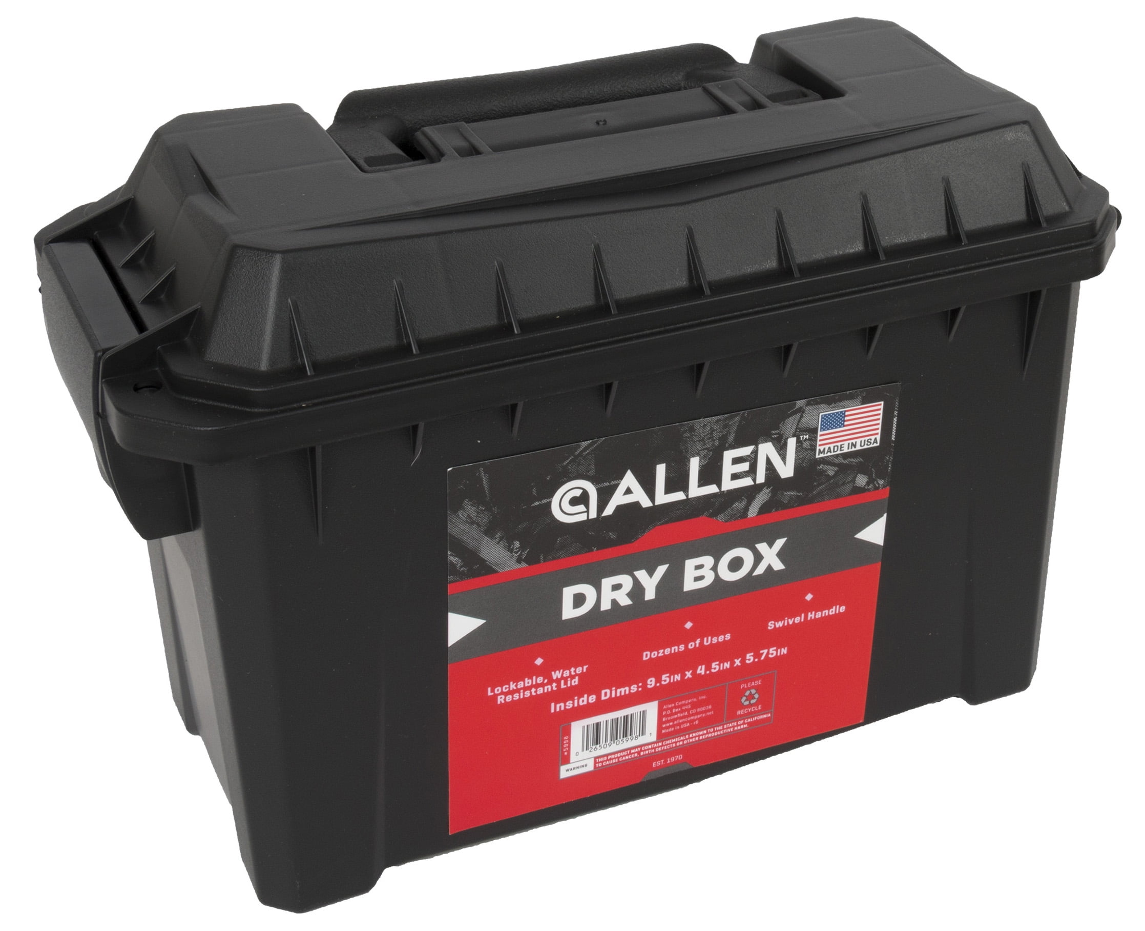 Small Dry Box, Black