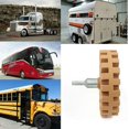 thumbnail image 5 of 4 Inch Pneumatic Rubber Degumming Disc Pneumatic Eraser Wheel Car Sticker Remover 20MM Thickness Yellow, 5 of 5