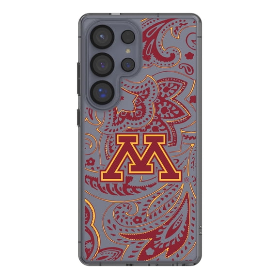 Keyscaper Minnesota Golden Gophers Paisley Galaxy Clear Case