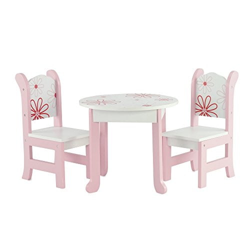 doll table and chairs for 18 inch dolls