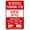 Warning Sign 3, variant on Reserved Parking for CFO Unauthorized Towed Sign 8"x12" - Security Metal Wall Decor for Corporate Lot, Executive Office, Business Park, Yard Street Road Home