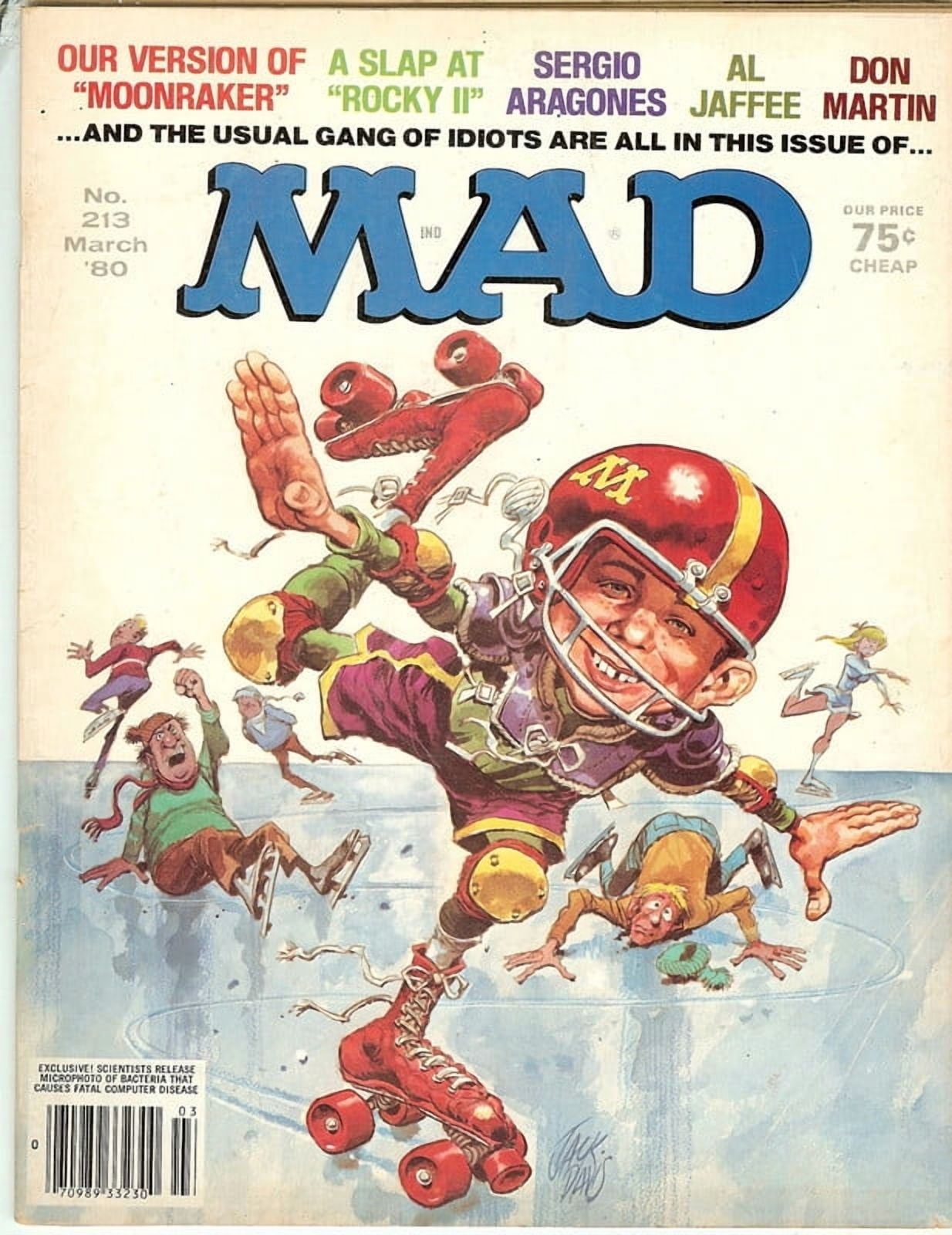 MAD Magazine Vintage Collectible #213 MARCH 1980