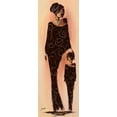 thumbnail image 2 of Johanna 11x24 White Modern Wood Framed Museum Art Print Titled - Bamako II, 2 of 4