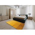 thumbnail image 4 of Ahgly Company Indoor Rectangle Abstract Deep Yellow Abstract Area Rugs, 2' x 5', 4 of 6