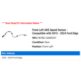 thumbnail image 2 of Front Left ABS Speed Sensor - Compatible with 2015 - 2024 Ford Edge 2016 2017 2018 2019 2020 2021 2022 2023, 2 of 2