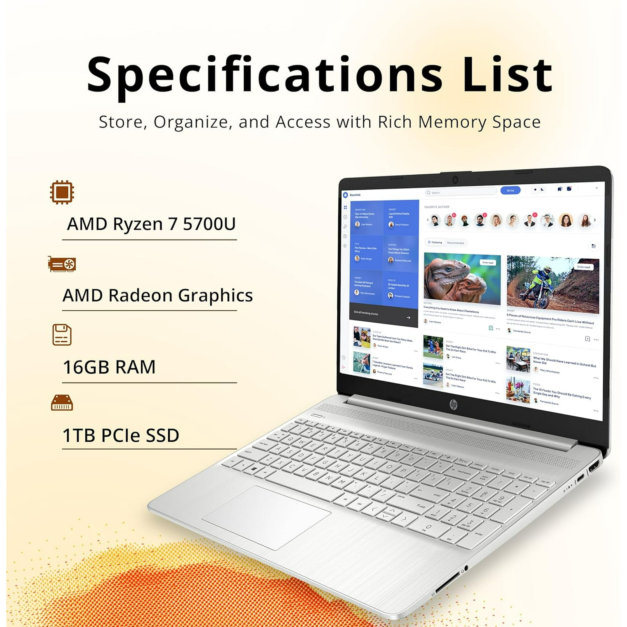 HP pavilin15 SSD1TB メモリ16GB Ryzen7 HP Pavilion 15.6