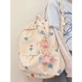 thumbnail image 3 of Large Capacity Shoulder Bag Cartoon Print Lightweight Rucksack Wear-resistant Student Schoolbag Fashion Shoulder Backpack 02, 3 of 6